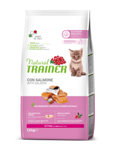 trainer natural cat 1,5kg kitten salmon 963607 off 14,49