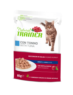 trainer natural cat 85gr busta adult tonno 925716