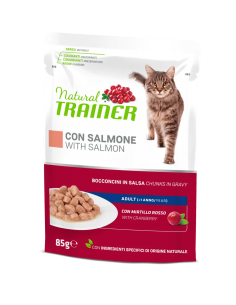 trainer natural cat 85gr busta adult salmone 925714