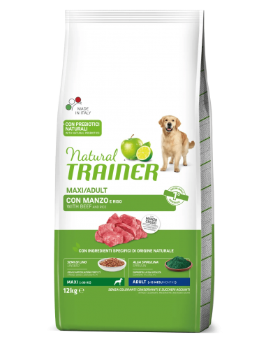 trainer natural dog 12kg adult maxi...