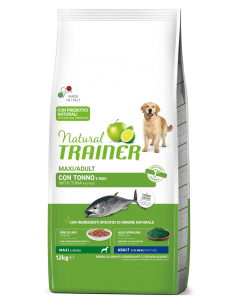 trainer natural dog 12kg maxi ad pesce, riso e alga 963365 flash 42,99