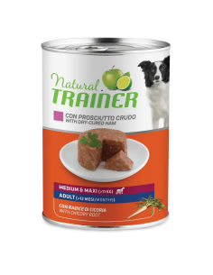 trainer natural dog 400gr med/maxi ad prosciutto crudo 925947