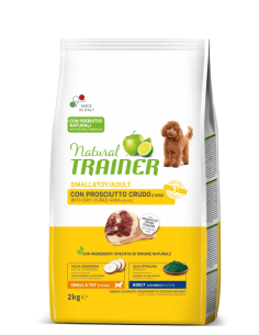 trainer natural dog 2kg small&toy ad prosciutto crudo riso