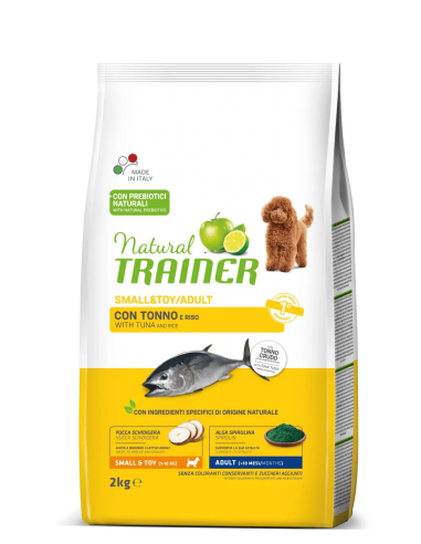 trainer natural dog 2kg small&toy ad...