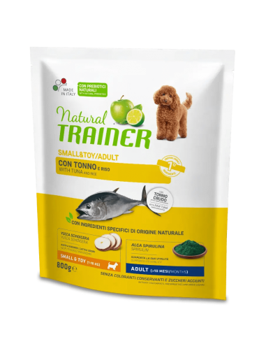 trainer natural dog 800gr small&toy...