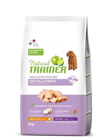 trainer natural dog 2kg small&toy maturity pollo