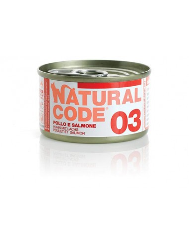 natural code 03 85gr salmone e pollo 1103 off