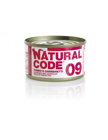 natural code 09 85gr tonno e gamberetti 1109 off
