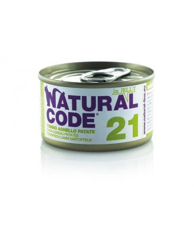 natural code 21 85gr jelly tonno agnello patate 1121 off