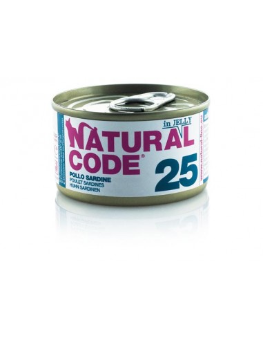 natural code 25 85gr jelly pollo e sardine 1125 off