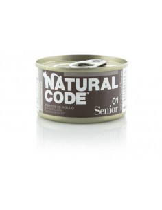 natural code 85gr senior 01 fiocchi di pollo e riso 1354 off