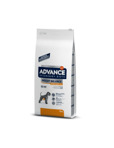 advance dog diet 12kg weight balance