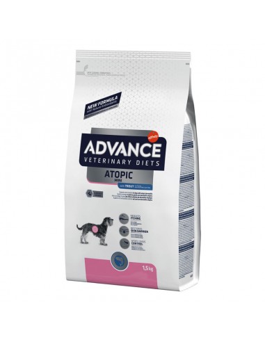advance dog diet 1,5kg atopic mini trota