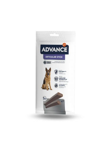 advance dog snack articular stick 7pz 155gr