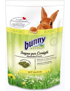 bunny 25025 1,5kg mangime sogno per conigli basic