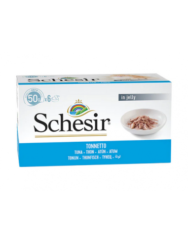 schesir cat 6x50gr multipack lattina...