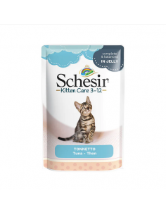 schesir cat 85gr busta kitten care tonnetto 01070103