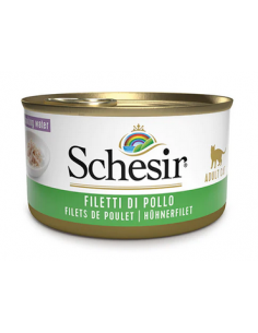 schesir cat 85gr lattina filetti di pollo al naturale 01074061