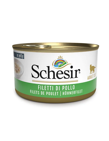 schesir cat 85gr lattina filetti di pollo 01074040