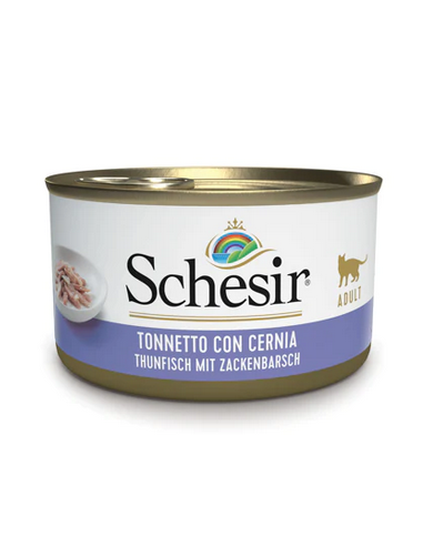 schesir cat 85gr lattina spec. mar. tonnetto con cernia 01074270
