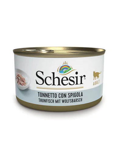 schesir cat 85gr lattina spec. mar. tonnetto con spigola 01074276
