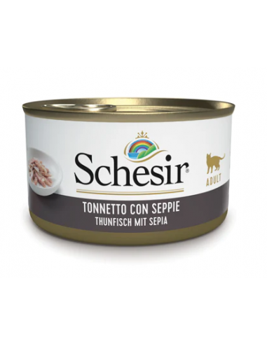 schesir cat 85gr lattina spec. mar. tonnetto con seppie 01074286