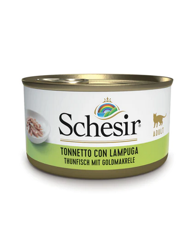 schesir cat 85gr lattina spec. mar. tonnetto con lampuga 01074273
