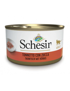 schesir cat 85gr lattina tonnetto con zucca 01074284
