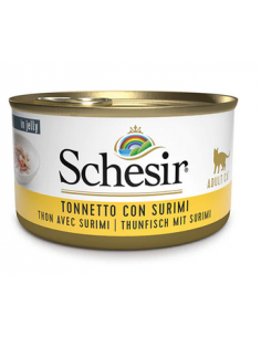 schesir cat 85gr lattina tonnetto con surimi 01074011