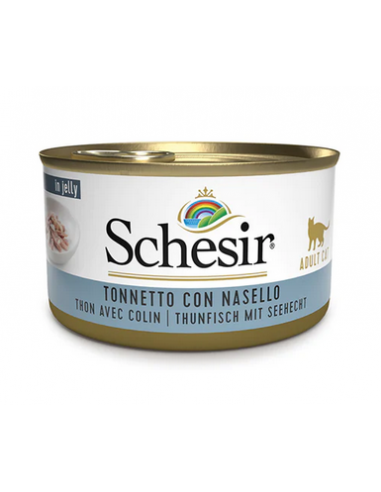 schesir cat 85gr lattina tonnetto con nasello 01074019