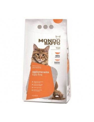lettiera mondo baffo 7,5l agglomerante fine zml.41530 off zg