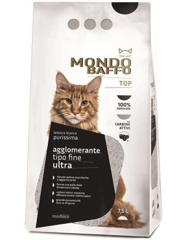 lettiera mondo baffo 7,5l...