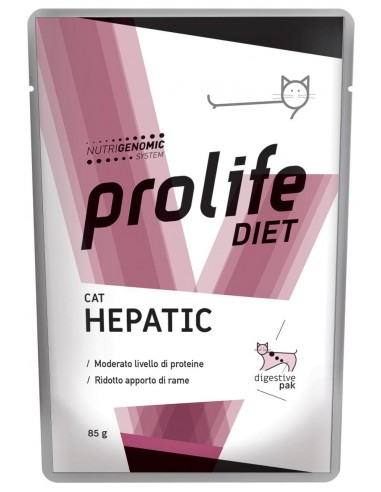 prolife cat vet busta 85gr hepatic zcu.38134