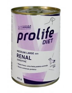 prolife dog vet renal sensitive nuova proteina 400gr zcu.39889