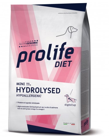 PROLIFE DIET DOG 1,5KG HYDROLISED HYPOALLERGENIC MINI CON AGNELLO IDROLIZZATO E ALGHE ESSICCATE ZDD.43442