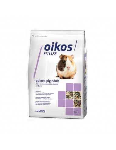 oikos mangime per cavie 600gr zoo.32033