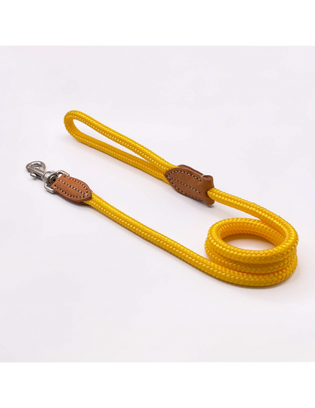 RICHDOG GUINZAGLIO IN CORDA CUCITA A MANO 120CM DIAM. 8MM COLORI ASSORTITI R891