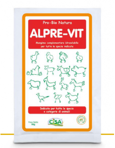 alpre-vit polvere busta 50gr vitamina in polvere idrosolubile int8016
