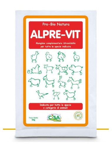 alpre-vit polvere busta 50gr vitamina in polvere idrosolubile int8016