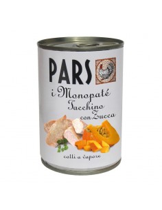pars dog 405gr monopate tacchino con zucca 113328