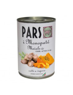 pars dog 405gr monopate maiale con zucca 113326