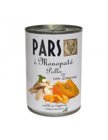 pars dog 405gr monopate pollo con zucca 113325