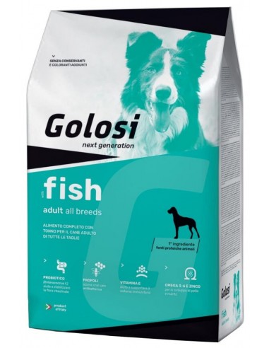 golosi dog 12kg fish all breeds...