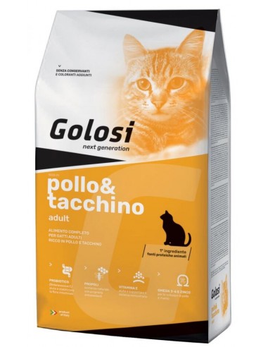 golosi cat 20kg pollo e tacchino zgd.27787 off zg