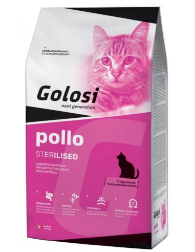 golosi cat 1,5kg sterilizzato pollo e...