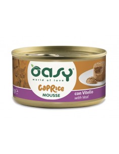 OASY WET CAT 85GR LATTINA CAPRICE MOUSSE CON VITELLO