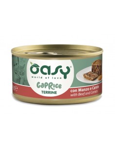OASY WET CAT 85GR LATTINA CAPRICE TERRINE CON MANZO E CAROTE