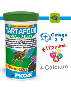 PRODAC TARTAFOOD SMALL PELLET 75GR 250ML TARSP250