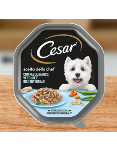 cesar 150gr scelta dello chef pesce bianco alla griglia riso int/verdure 358247