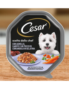 cesar 150gr scelta dello chef delizie di stagione agnello carote e coriandolo 359633